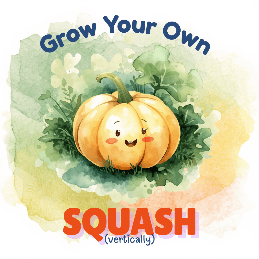 Grow Your Own Dumpling Squash (Vertical)