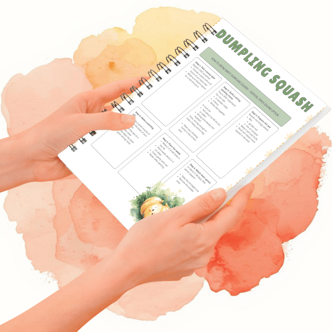 Grow Your Own Dumpling Squash (Vertical) - Image 2